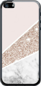 Чехол Пастельный мрамор для iPhone 5