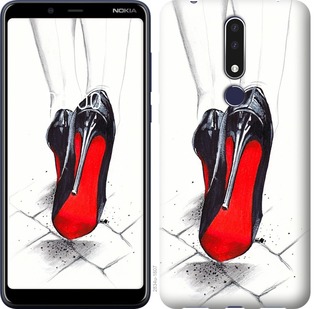 

Чехол Devil Wears Louboutin для Nokia 3.1 Plus 689276