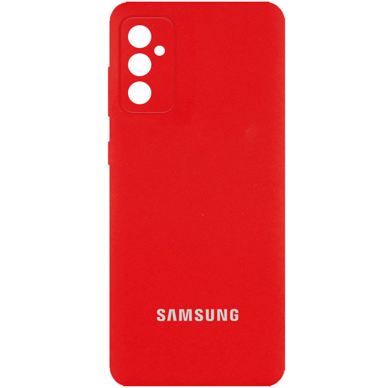 Чехол Silicone Cover Full Camera (AA) для Samsung Galaxy A34 5G (Красный / Red)