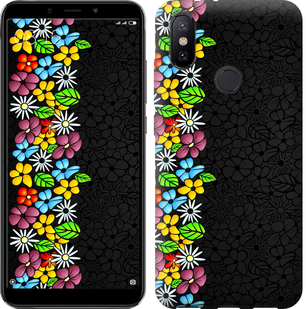

Чохол квітковий орнамент для Xiaomi Mi A2 651828