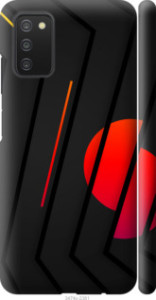 Чехол Разноцветные полосы для Samsung Galaxy A03s A037F