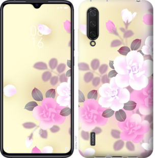 

Чехол Японские цветы для Xiaomi Mi 9 Lite 781052