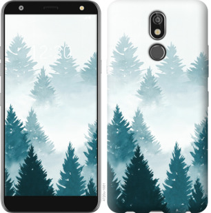 

Чохол Акварельні Ялинки на LG K40 862604