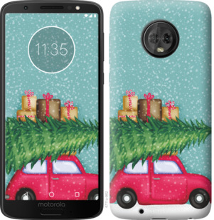 

Чохол Машина з подарунками на Motorola Moto G6 867791