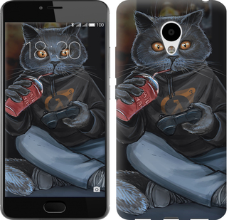 

Чехол gamer cat для Meizu M3 635501