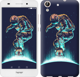 

Чехол Космонавт на скейтборде для Huawei Honor 5A 591494