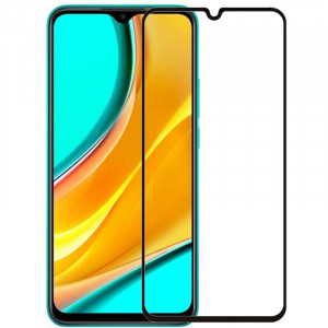 Защитное цветное стекло Mocoson 5D (full glue) для Xiaomi Redmi 9