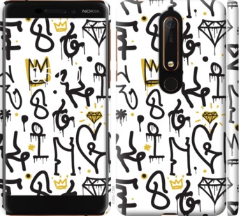 

Чехол Graffiti art для Nokia 6.1 745581