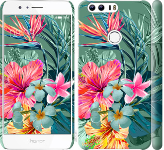 

Чохол Тропічні квіти v1 на Huawei Honor 8 845240