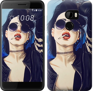 

Чехол Девушка на стиле для HTC One X10 643696