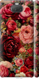 Чехол Цветущие розы для Sony Xperia 10 Plus I4213