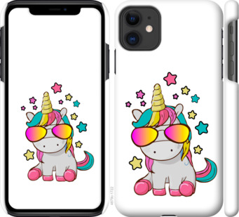 

Чехол Единорог в очках для iPhone 11 911502