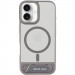 Фото TPU+PC чехол Stand case для Apple iPhone 16 (6.1") (Grey) на vchehle.ua
