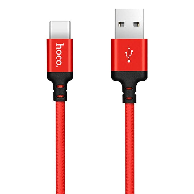 

Дата кабель Hoco X14 Times Speed USB to Type-C (1m) (Червоний) 860130