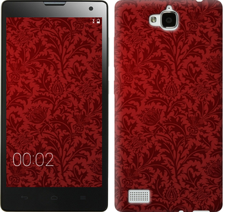 

Чехол Чехол цвета бордо для Huawei Honor 3C 650098