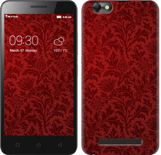 

Чохол Чохол цвета бордо для Lenovo Vibe C A2020 649938