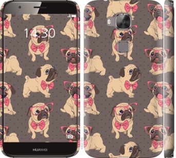 

Чохол мопсики 2 на Huawei G7 Plus 731667