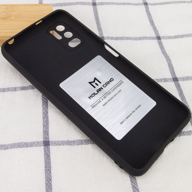 

TPU чохол Molan Cano Smooth для Xiaomi Redmi Note 10 5G (Чорний) 1175653