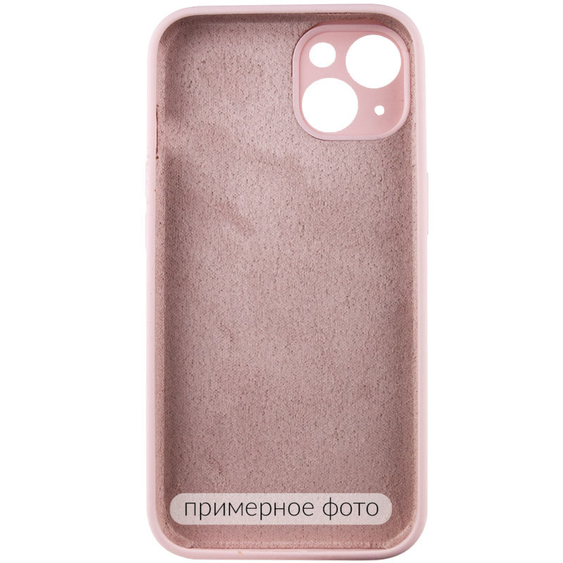 Чехол Silicone Case Full Protective (AA) NO LOGO для Apple iPhone 16 Plus (6.7") (Розовый / Chalk Pink) в магазине vchehle.ua