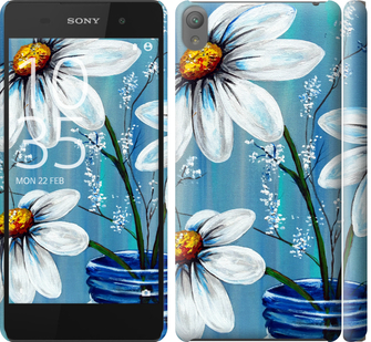 

Чехол Красивые арт-ромашки для Sony Xperia E5 F3311 323710