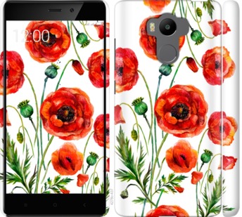 

Чехол Нарисованные маки для Xiaomi Redmi 4 Prime 744091