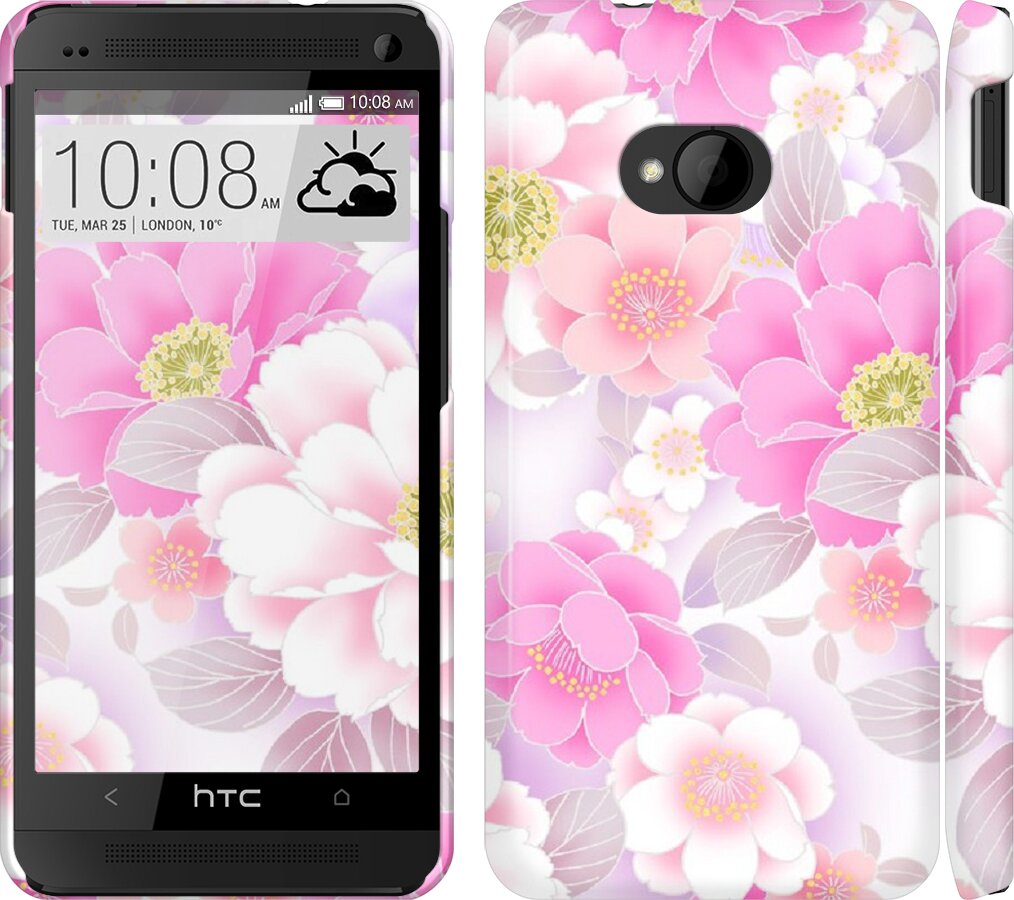 

Чехол Цвет яблони для HTC One M7 144782