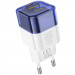 СЗУ Hoco C125A Transparent 1C PD20W (Transparent blue)