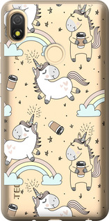 

Чехол Единорог и кофе для Tecno Pop 3 BB2 1607325
