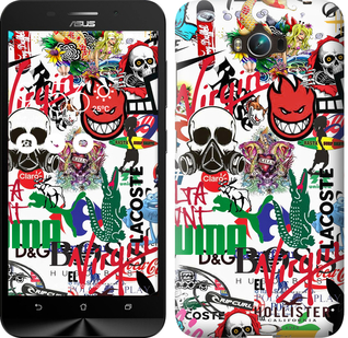 

Чехол Many different logos для Asus ZenFone Max ZC550KL 638210