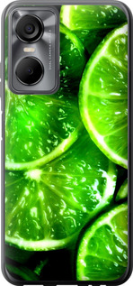 Чехол Зелёные дольки лимона для Tecno POP 6 Pro BE8