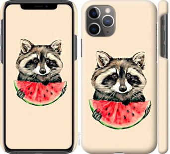 

Чехол Енотик с арбузом для iPhone 11 Pro Max 799487