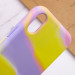 Купити Чохол Silicone case full Aquarelle на Apple iPhone X / XS (5.8") (Сиренево-желтый) на vchehle.ua