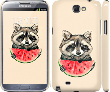 

Чехол Енотик с арбузом для Samsung Galaxy Note 2 N7100 799595