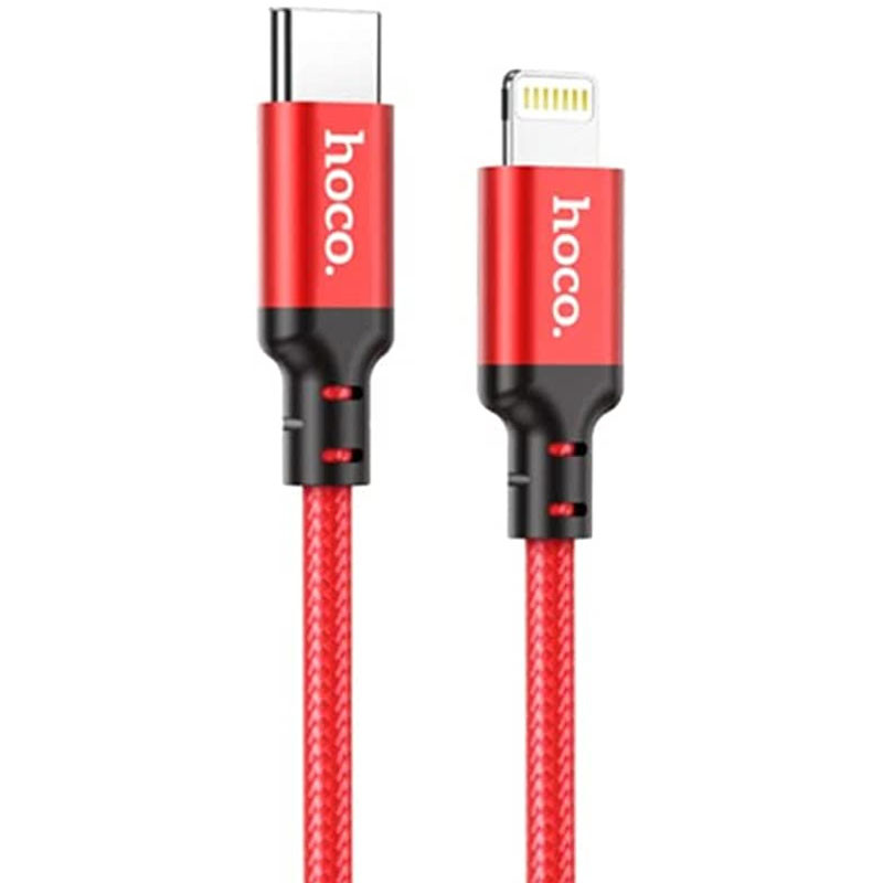 

Дата кабель Hoco X14 Double Speed Type-C to Lightning Cable (3m) (Red) 1503683