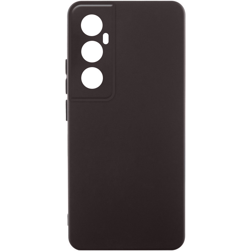 Чехол Silicone Cover Lakshmi Full Camera (AA) для Realme C65 4G (Шоколадный / Chocolate)