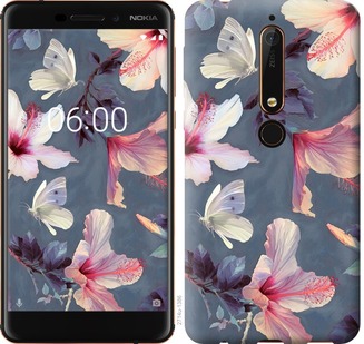 

Чохол Намальовані квіти на Nokia 6.1 689995