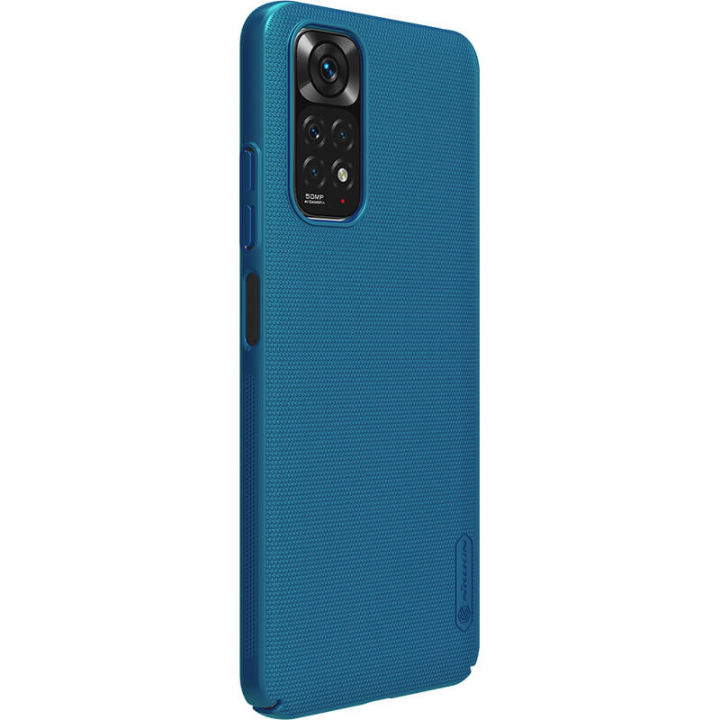 Купити Чохол Nillkin Matte на Xiaomi Redmi Note 11S (Бірюзовий / Peacock blue) на vchehle.ua