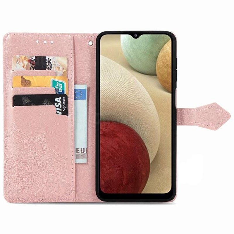Кожаный чехол-книжка Art Case с визитницей для Samsung Galaxy M53 5G (Розовый) в магазине vchehle.ua