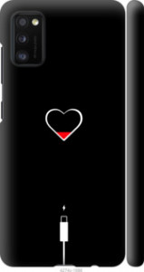 Чехол Подзарядка сердца для Samsung Galaxy A41 A415F