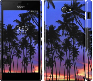 

Чехол Пальмы для Sony Xperia M2 D2305 759126