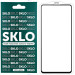 Захисне скло SKLO 5D на Xiaomi Redmi 9 / Poco M3 / Redmi 9T (Чорний / Біла підкладка)