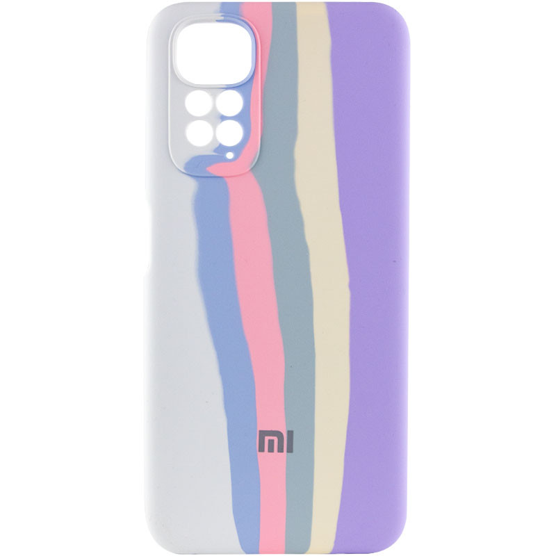 

Чехол Silicone Cover Full Rainbow для Xiaomi Redmi Note 11S (Белый / Сиреневый) 1482427