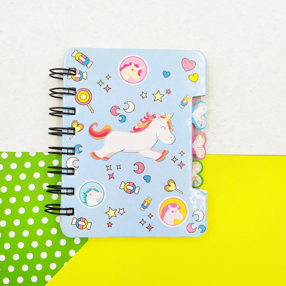 Блокнот Little Flamingo and Unicorn Mini (03)