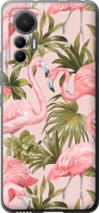 Чехол фламинго 2 для Xiaomi 12 Lite