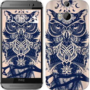

Чохол Узорчата сова на HTC One M8 627320