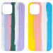 Чехол Silicone case Full Braided для Apple iPhone 13 (6.1")