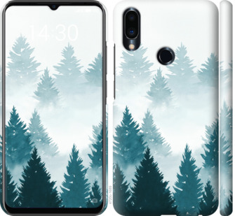 

Чохол Акварельні Ялинки на Meizu Note 9 862652