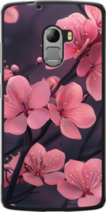 Чехол Пурпурная сакура для Lenovo A7010