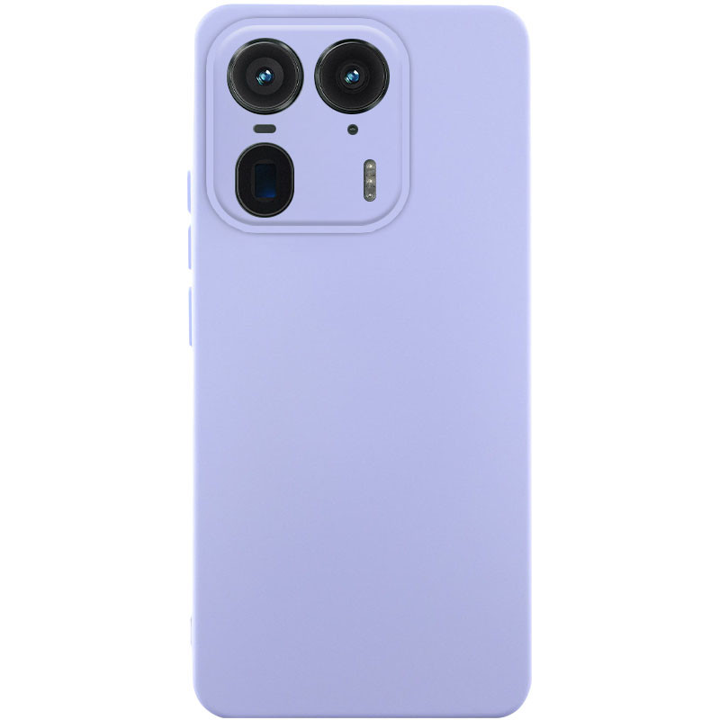 Чехол Silicone Cover Lakshmi Full Camera (AAA) для Motorola Edge 50 Ultra (Сиреневый / Dasheen)