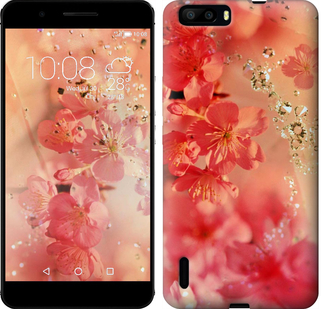 

Чохол Рожеві квіти на Huawei Honor 6 Plus 324717